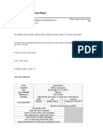 Quality Double A4 Copy Paper