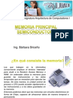 Memoria Principal Semiconductora