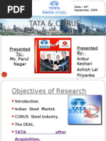 tata corus acqusition