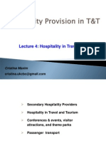 Lecture 4-Hospitality in T T
