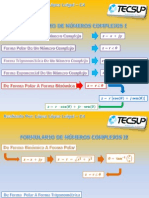 Formulario De Números Complejos