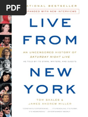 Live From New York Tom Shales Saturday Night Live Nbc