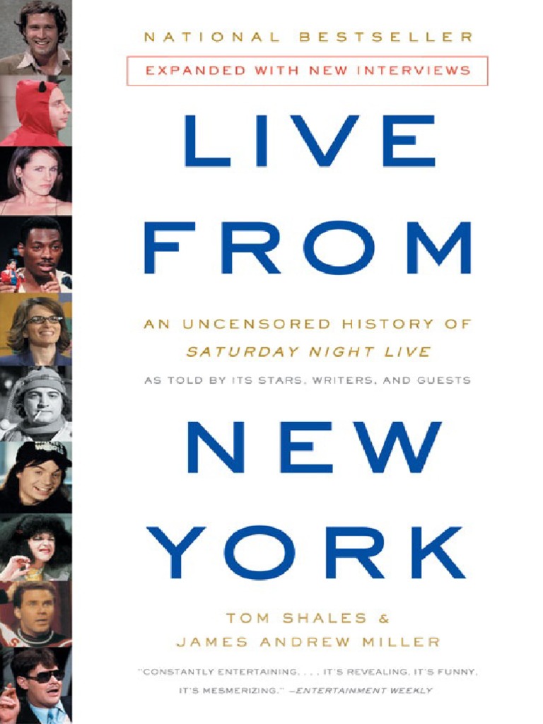Live From New York Tom Shales Saturday Night Live Nbc