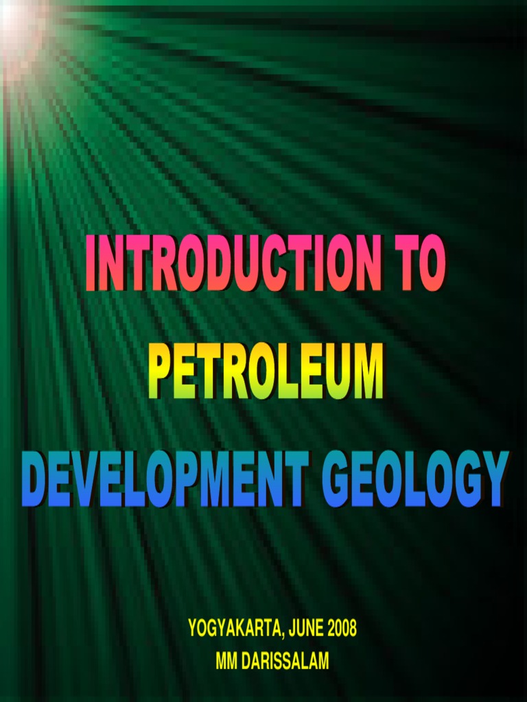Introduction to Petroleum Geology | PDF | Oil Refinery | Petroleum