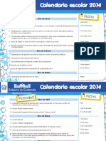 Calendar i o Escola r 2014