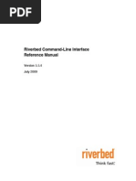 Riverbed Command-Line Interface