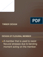 Timber Flexural Design