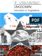 1992 Breakdown War and Reconstruction in Yugoslavia - Yugofax