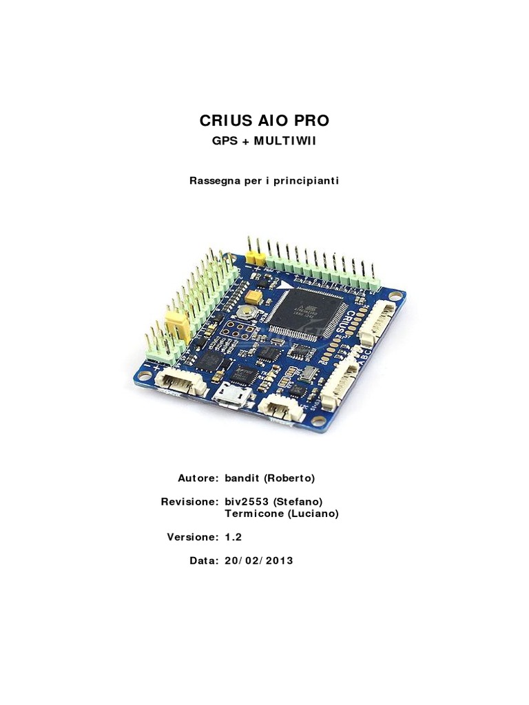 Crius Aio Pro by Bandit | PDF