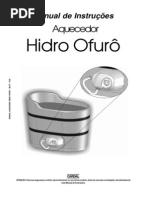 Manual Hidro Ofuro Im377 r00