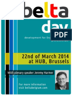 BELTA Day Poster (Colourful Version)