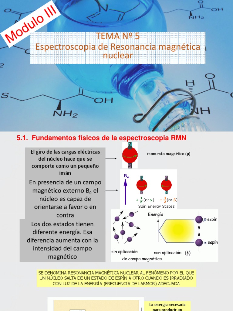 Espectroscopia Resonancia Magnetica Nuclear