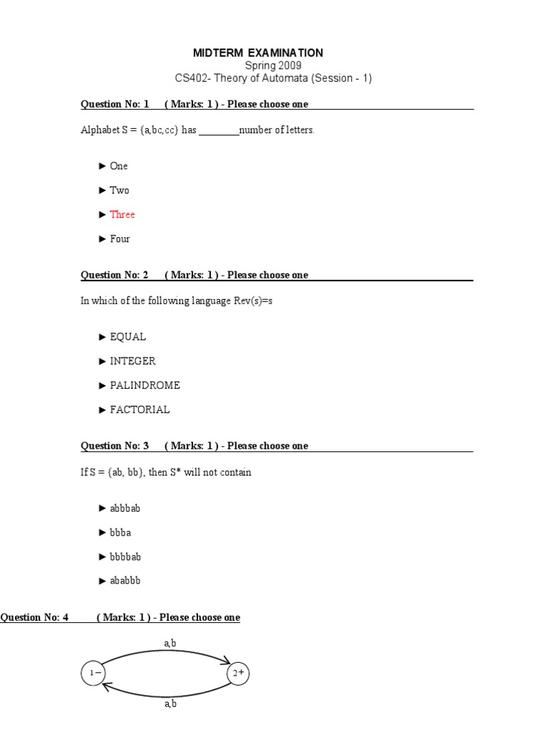 CS402 FULL Material 2011 | PDF | Formal Methods | Logic