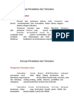 Konsep Tamadun & Peradaban