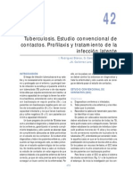 Tuberculosis. Estudio Convencional de Contactos. Profilaxis y Tratamiento de La Infección Latente