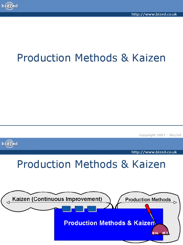 Method Kaizen Piston | PDF