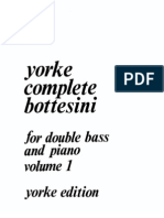 Bottesini- Yorke Complete Bottesini Vol.1