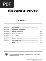 Download Range Rover 1998 user manual by sale10 SN20227078 doc pdf