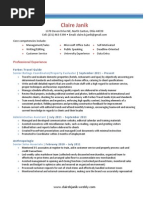 claire janik resume