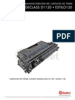 Canon ImageCLASS D1120 Type 120 Reman Span