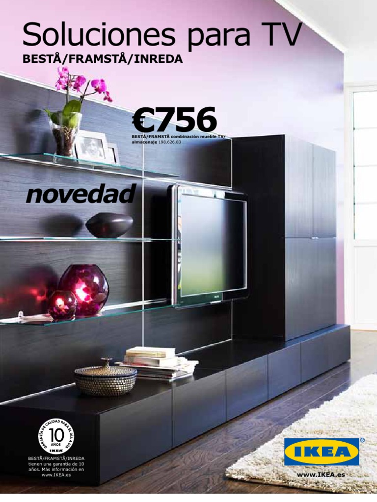 Mueble tv con 2 puertas correderas l. 160 cm, fresno Kube