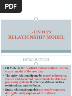 Entity Relationship Model