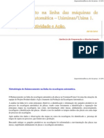 BALANCEAMENTO DA LINHA DA ESCARFAGEM AUTOMÁTICA USIMINAS  - USINA1