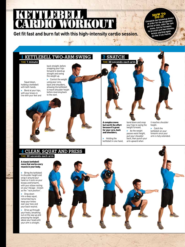 59 15 Minute Kettlebell workout pdf for Women
