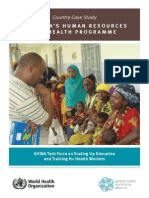 Ethiopia'S Human Resources For Health Programme: Country Case Study