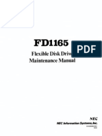 NEC FD1165 Maint Manual