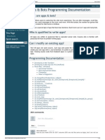 Apps & Bots Programming Documentation - Apps 1.0 Documentati