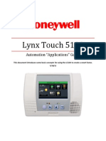 Lynx Touch - L5100 Automation Applications Guide