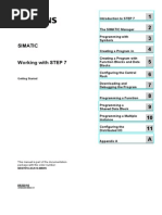 SIMATIC Working With Step 7 V5.5, Getting Started - 1