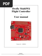 Drofly Multiwii Flight Controller - User Manual: Version 1.0 - 26/09/12