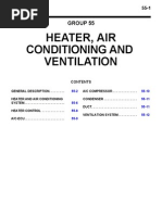 Heater, Air Conditioning and Ventilation