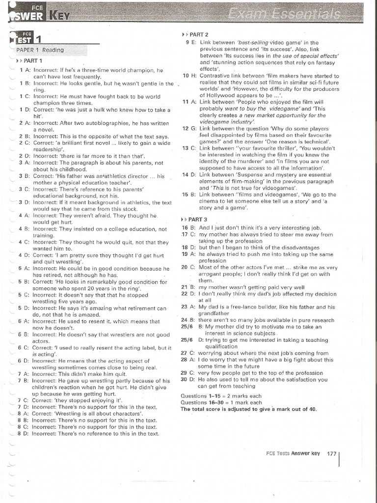 Fce Practice Tests 2015 With Key Pdf