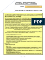 Directrices y Orientaciones Comentario Texto Lengua Castellana y Literatura 2012 2013
