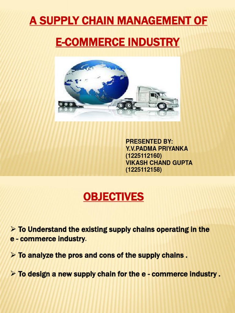 E-Commerce Supply Chain Management Overview | PDF | E Commerce | Supply ...