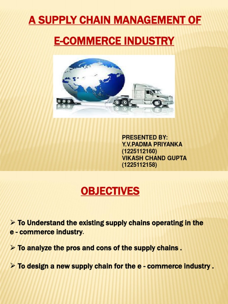 Supply chain case studies ppt