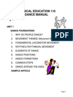Dance Manual Unit 1 F06
