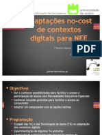 Adaptacoes No Cost ContextosNEE