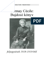 Tormay Cecile Bujdoso Konyv