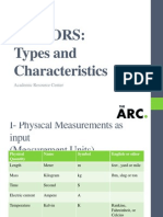 Sensors Arc