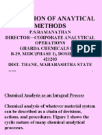 Validation of Analytical