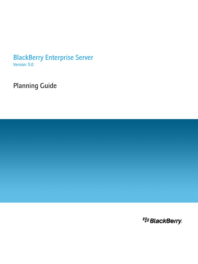 Bes - Planning Guide | PDF | Ibm Notes | Blackberry