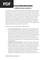 Download How to Get a Driving License in Malaysia by Revathi Maniam SN202318136 doc pdf