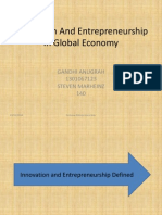 Innovation and Entrepreneurship Presentation