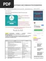 Download Imp Books for Ece Competitive Exam by sweety_1 SN202320624 doc pdf