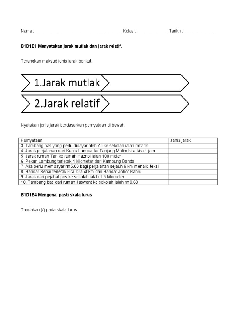 Skala Dan Jarak Pdf