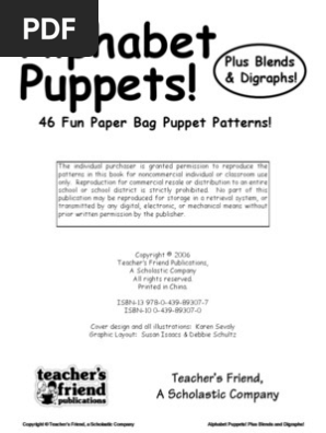 Alphabet Puppets